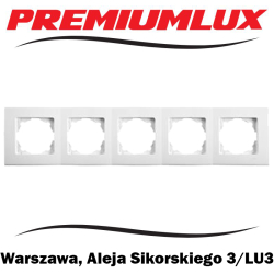 Panasonic Linnera ramka pięciokrotna Warszawa Aleja Sikorskiego 3 LU3 Bartycka